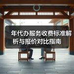 年代办服务收费标准解析与报价对比指南