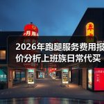 2026年跑腿服务费用报价分析上班族日常代买怎么选